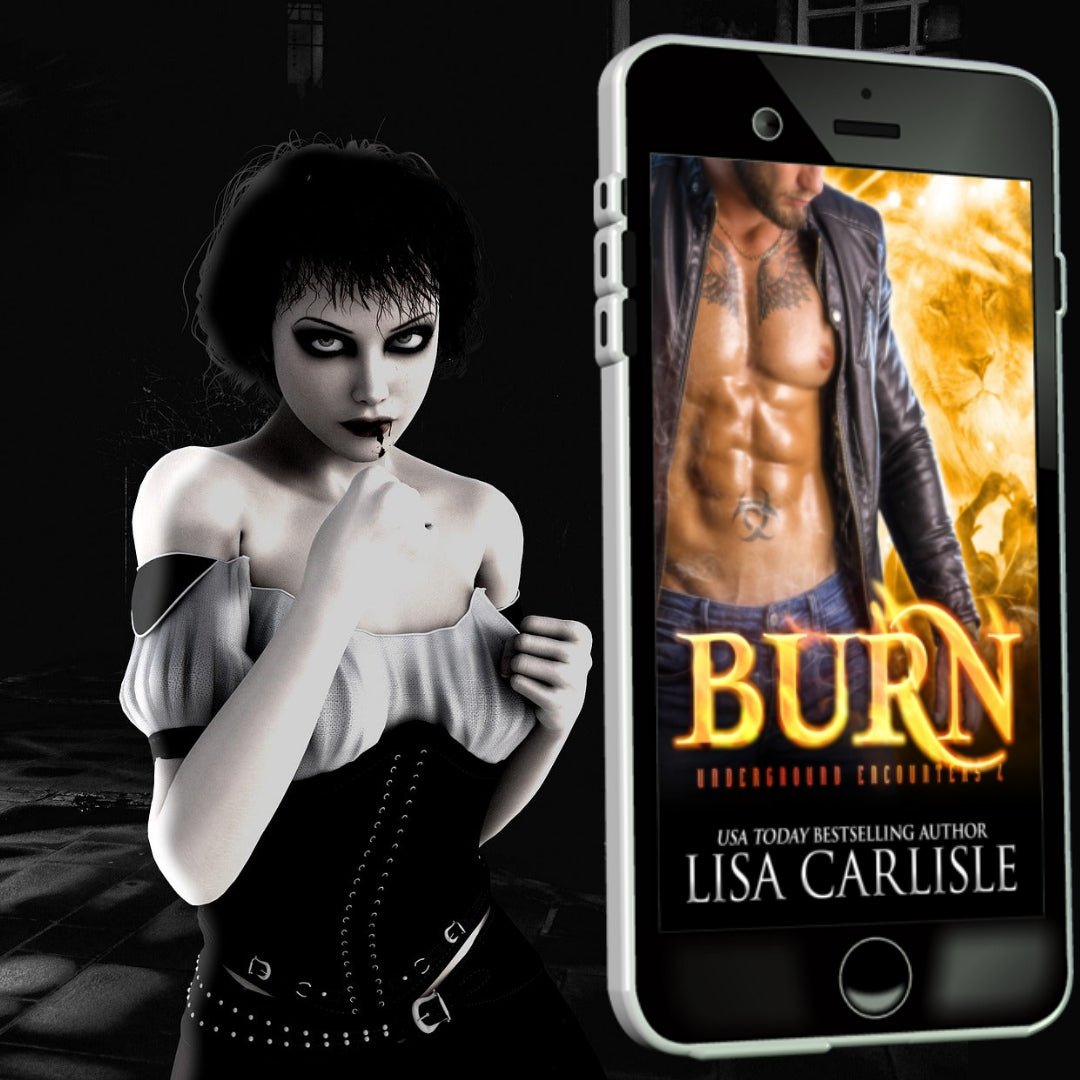 BURN: a vampire versus shifter romance