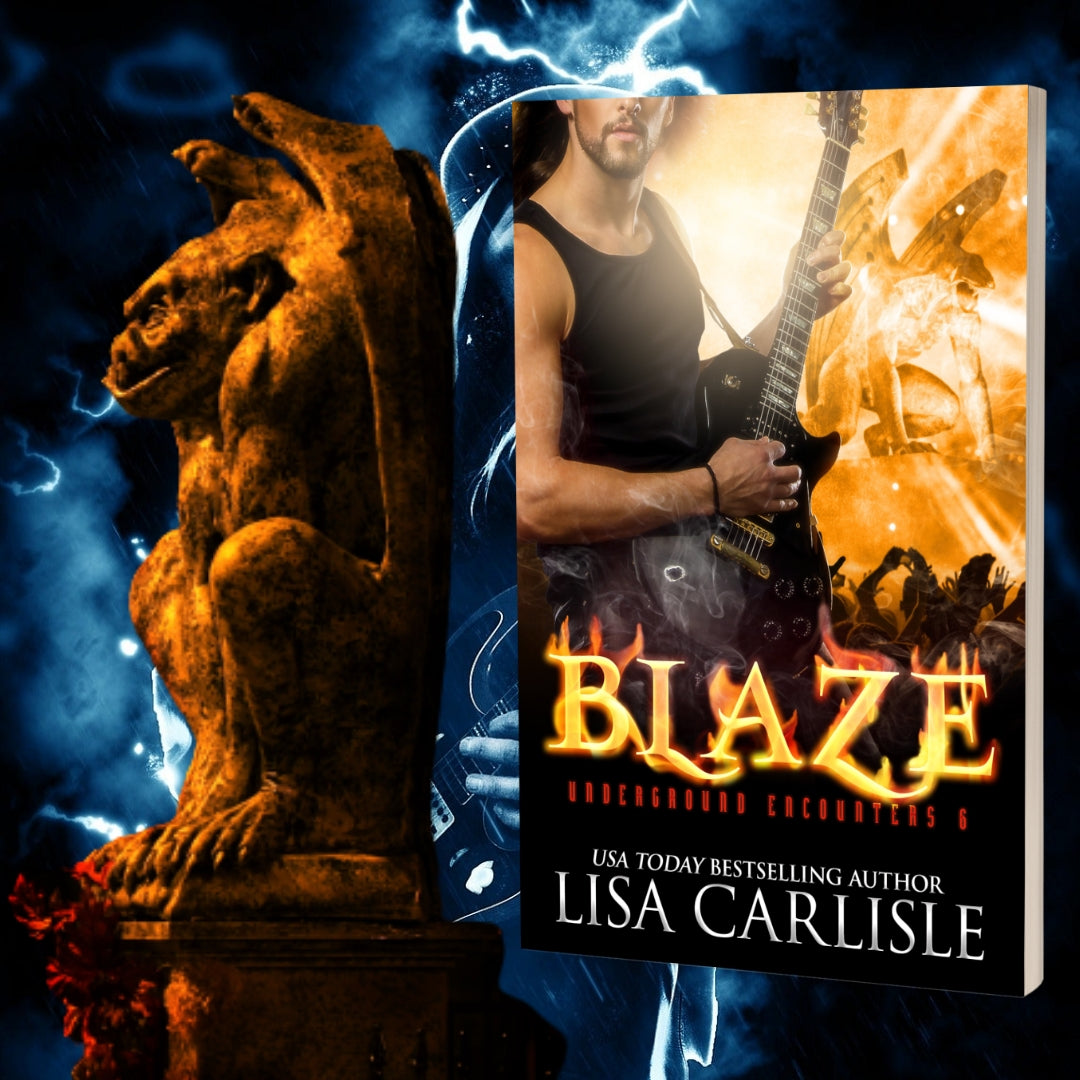 BLAZE: a gargoyle shifter rockstar romance