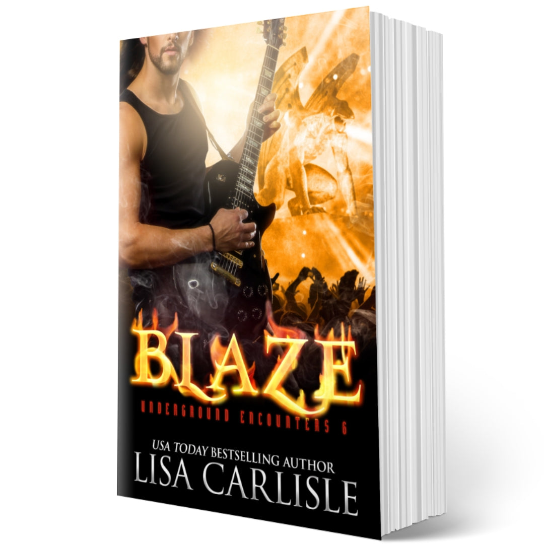 BLAZE: a gargoyle shifter rockstar romance