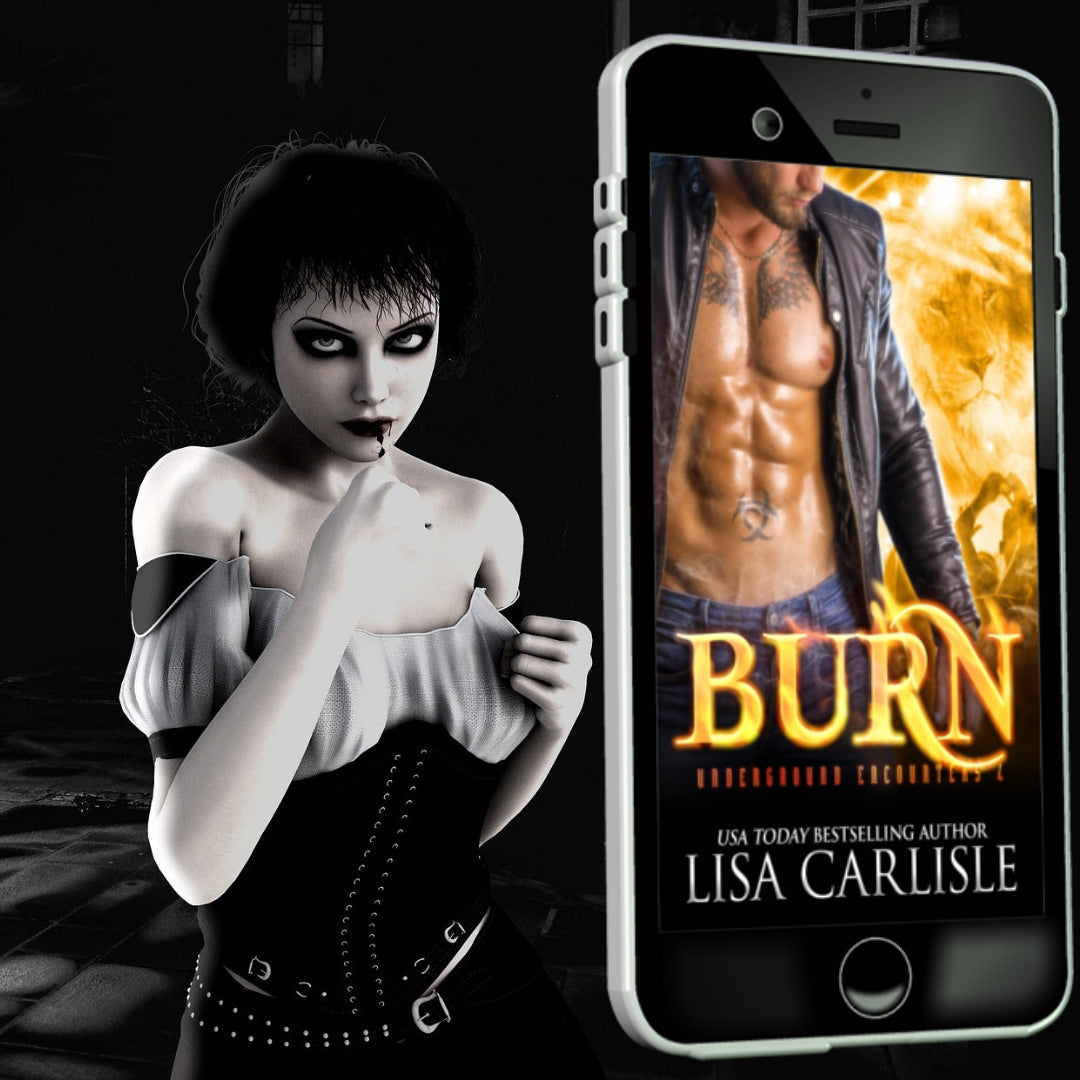 BURN: a vampire versus shifter romance audiobook